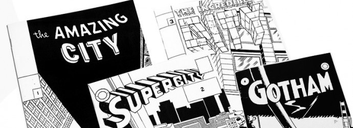 City Strips: Comics met architectuur in de hoofdrol